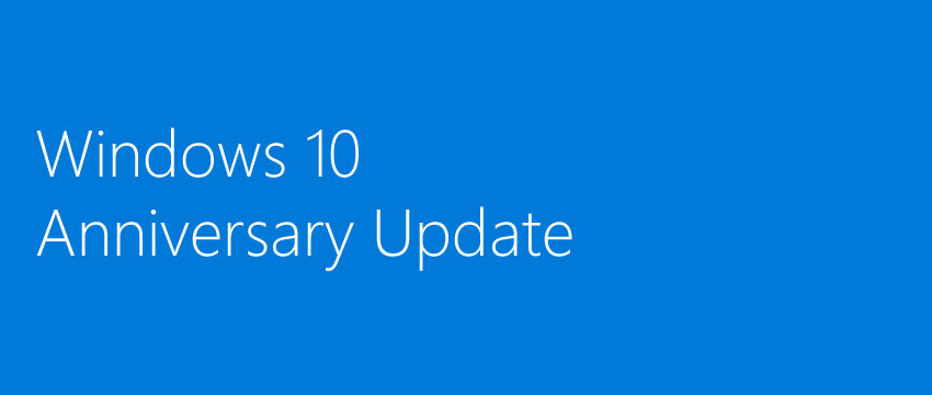 win10au Windows 10 Anniversary Update. Установка, настройка bash, первое впечатление  