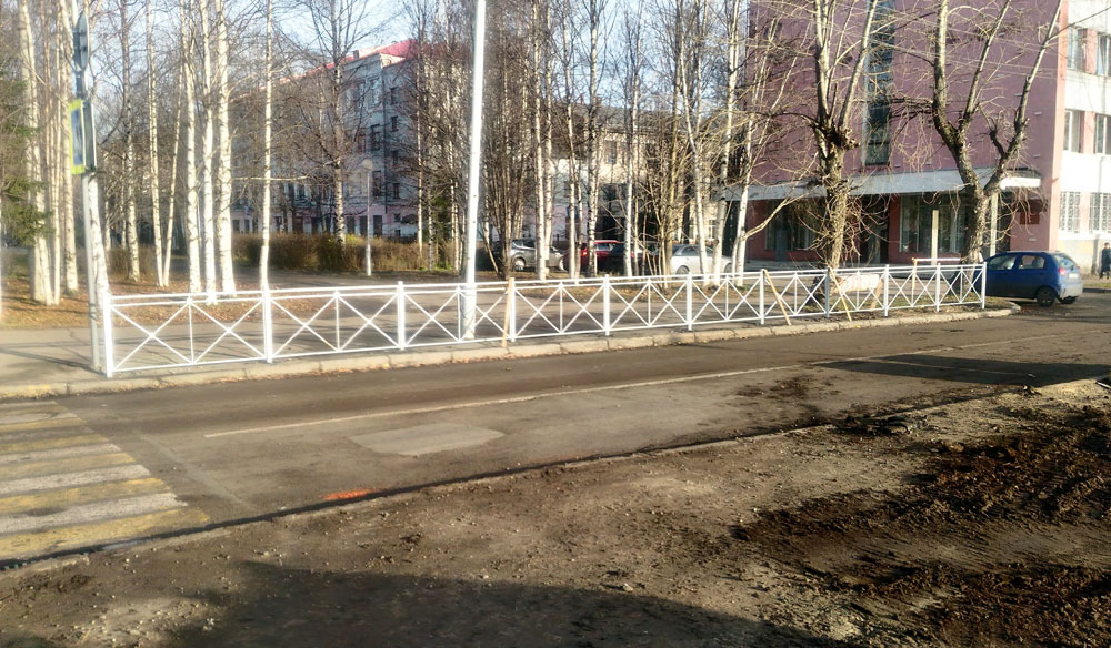 2-Sadovaya Архангельск против пешеходов  
