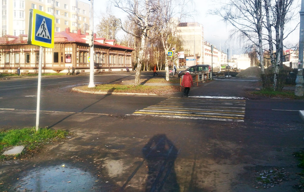 3-Loginova Архангельск против пешеходов  